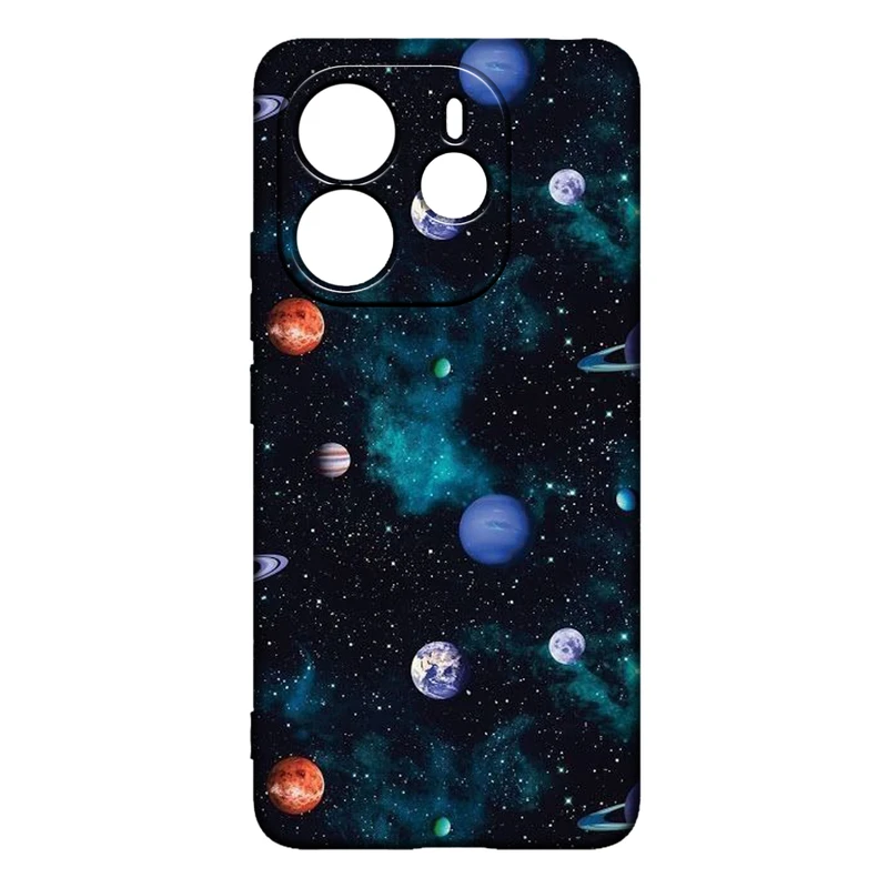 کاور طرح فضا کد 78 مناسب برای گوشی موبایل شیائومی Redmi Note 14 4G