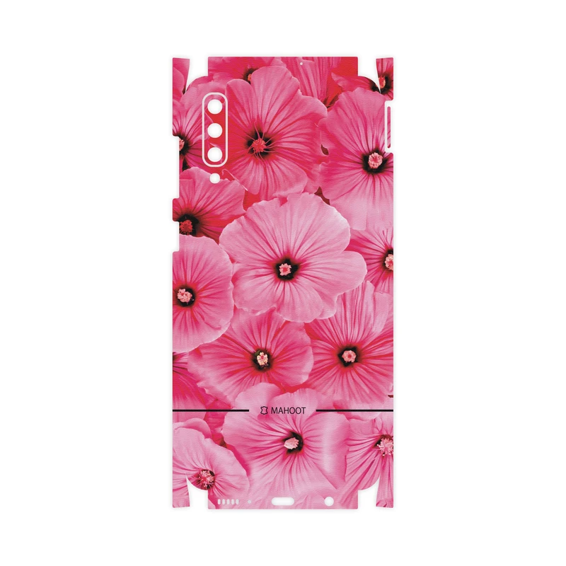 برچسب پوششی  ماهوت مدل Full skin-Pink-Flower مناسب برای گوشی موبایل سامسونگ Galaxy A50