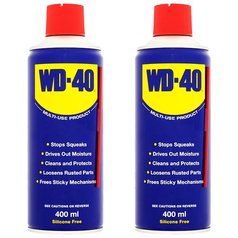 پک اسپری روان کننده WD-40 مدل GUMMY حجم 400 میلی لیتر بسته 2 عددی