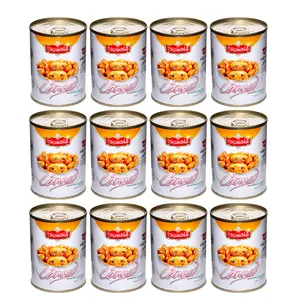 کنسرو لوبیاچیتی با قارچ شاهسوند - 370 گرم بسته 12 عددی