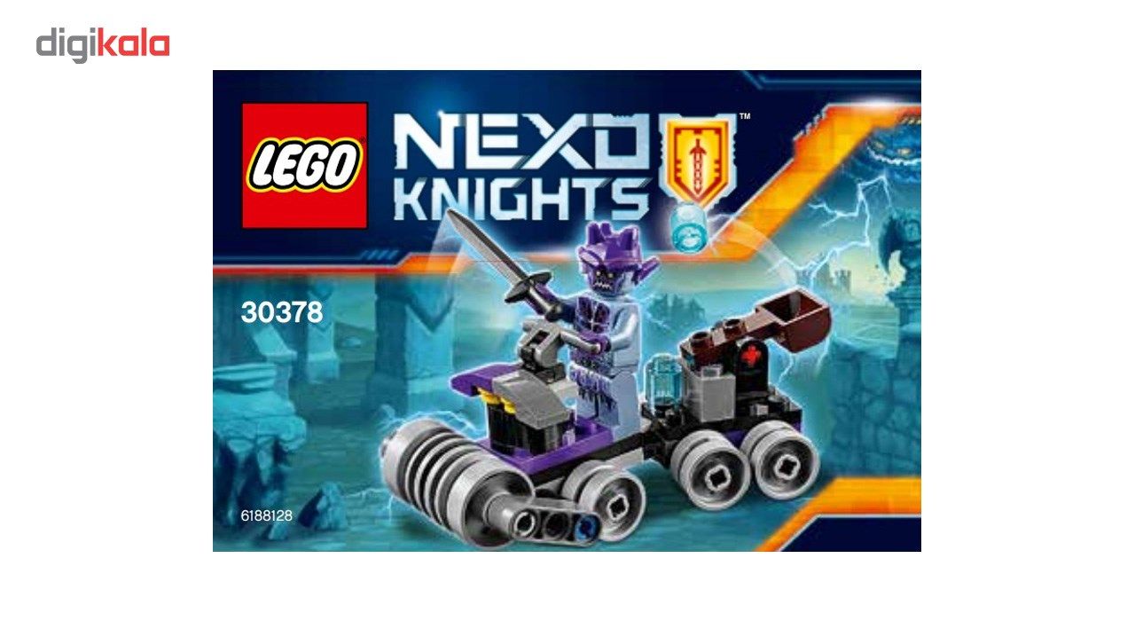 لگو سری Nexo Knights مدل Shrunken Headquarters 30378
