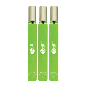 عطر جیبی زنانه دکلت مدل Lalique Encre Noire حجم 15 میل بسته 3 عددی