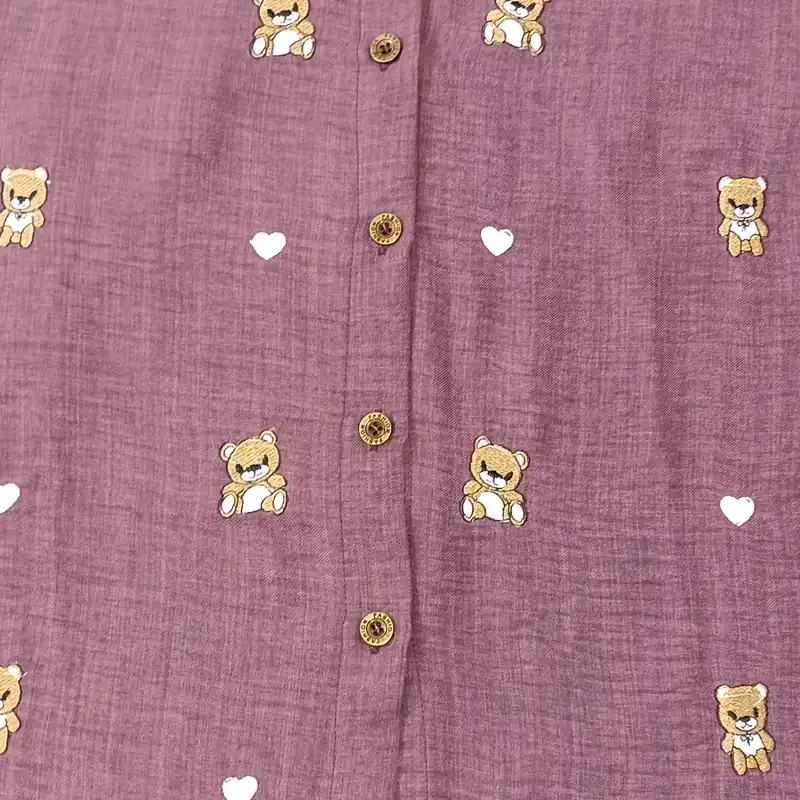 مانتو زنانه مدل خرسی گلدوزی کد 3