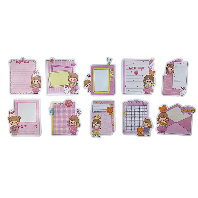 کاغذ یادداشت مدل رسانه ای مجموعه 100 عددی