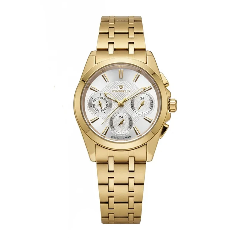 ساعت مچی عقربه‌ای کوارتز زنانه ویمبرلی مدل WB-SS216L