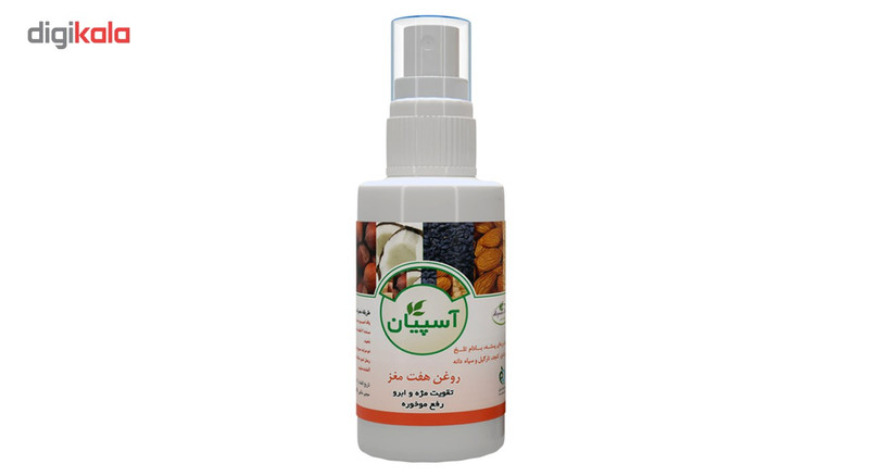 روغن مغذی و ترمیم کننده مو آسپیان مدل روغن هفت مغز حجم 30 میلی لیتر روغن مغذی و ترمیم کننده مو آسپیان مدل روغن هفت مغز حجم 30 میلی لیتر
