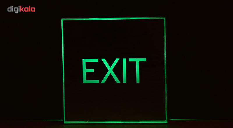 علائم نوری هشدار دهنده مدل exit