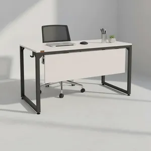 میز اداری دیزم مدل مونتاژی  TLD_front_120×60_W