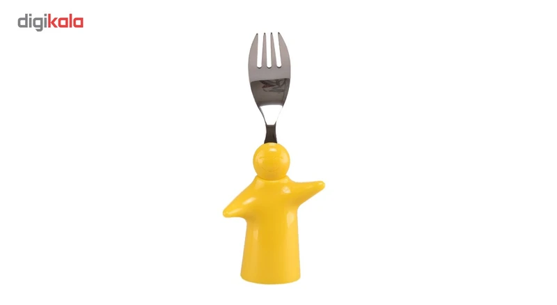 عکس شماره 4 : ست قاشق و چنگال و کارد کودک سی اند اس مدل هاگ 8619