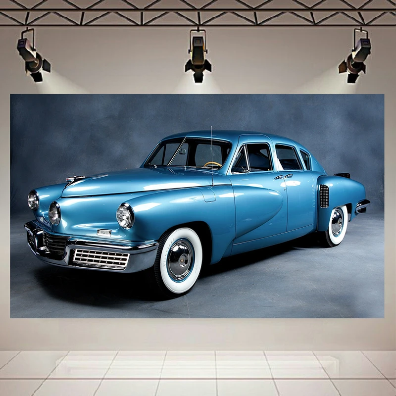 پوستر طرح ماشین مدل کلاسیک کد AR4470