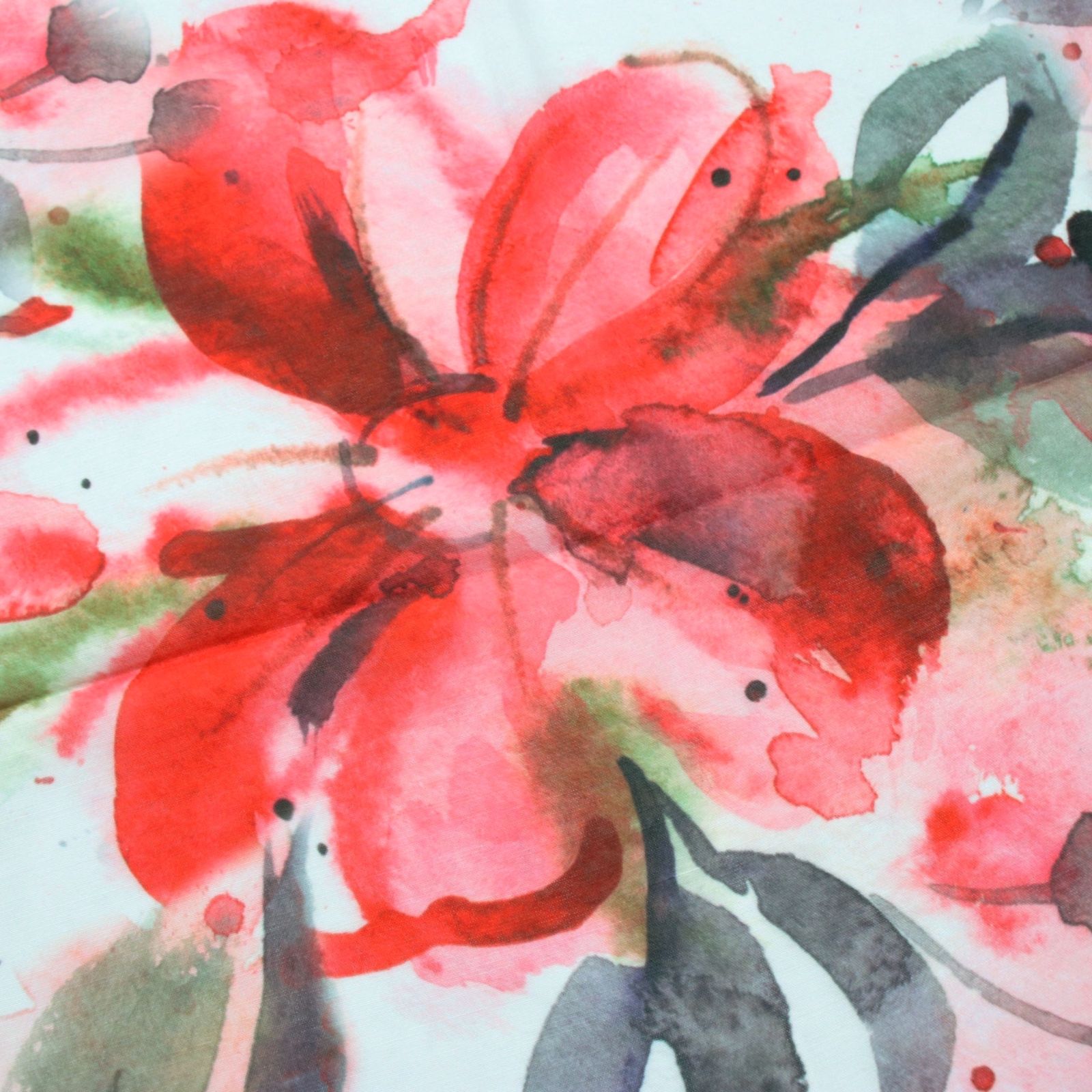 شال زنانه مدل نخی مزونی طرح بهار کد 2355 - - 13