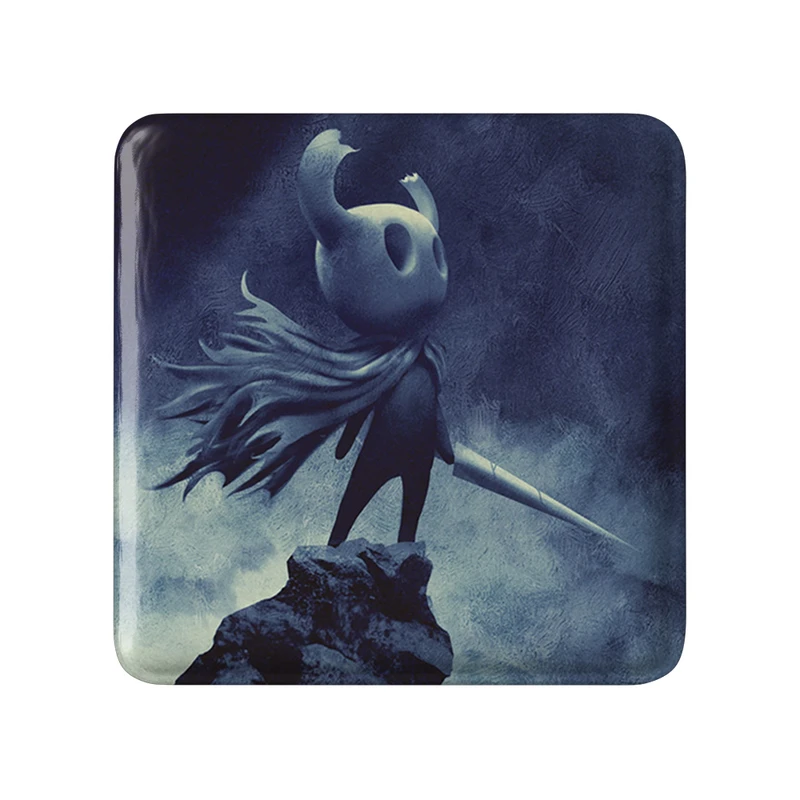 مگنت خندالو طرح بازی هالو نایت (Hollow Knight) مدل مربعی کد 32992