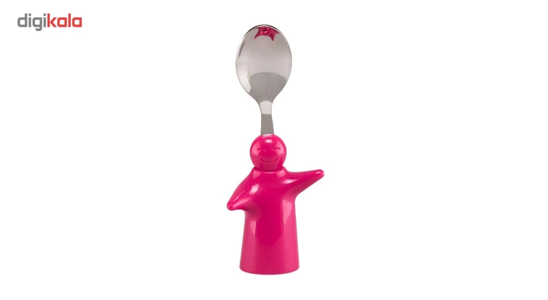 عکس شماره 5 : ست قاشق و چنگال و کارد کودک سی اند اس مدل هاگ 8619