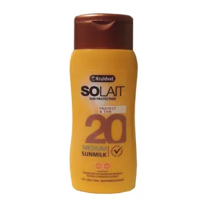 لوسیون ضد آفتاب و برنزه کننده Dalli SOLAIT با SPF20 حجم 200 میلی لیتر