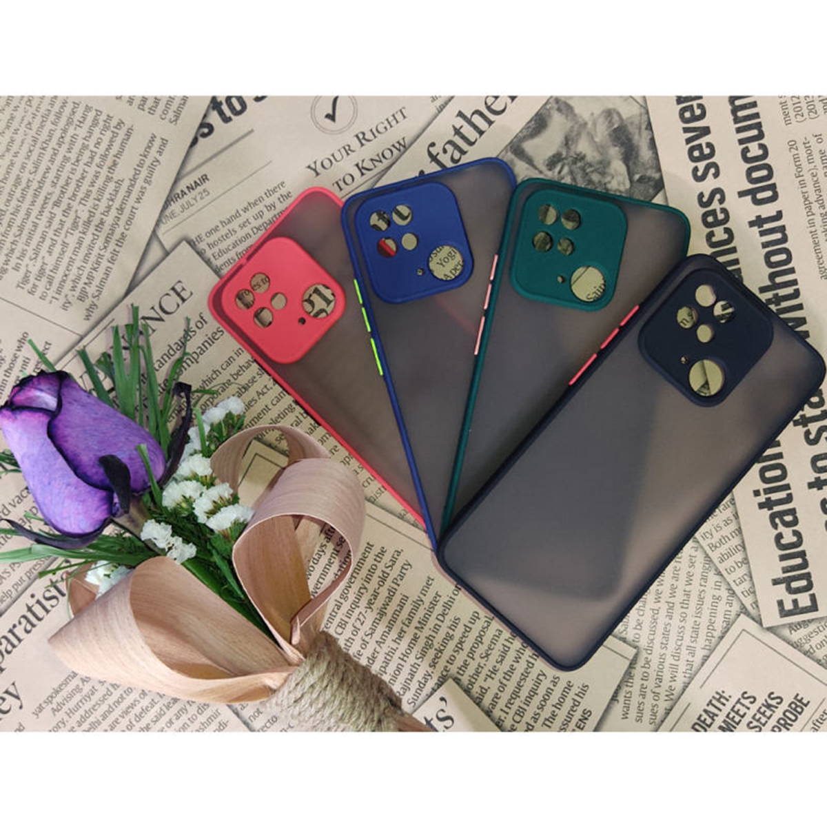 کاور وایت ولف مدل CW-Mat-LE مناسب برای گوشی موبایل شیائومی Poco C40