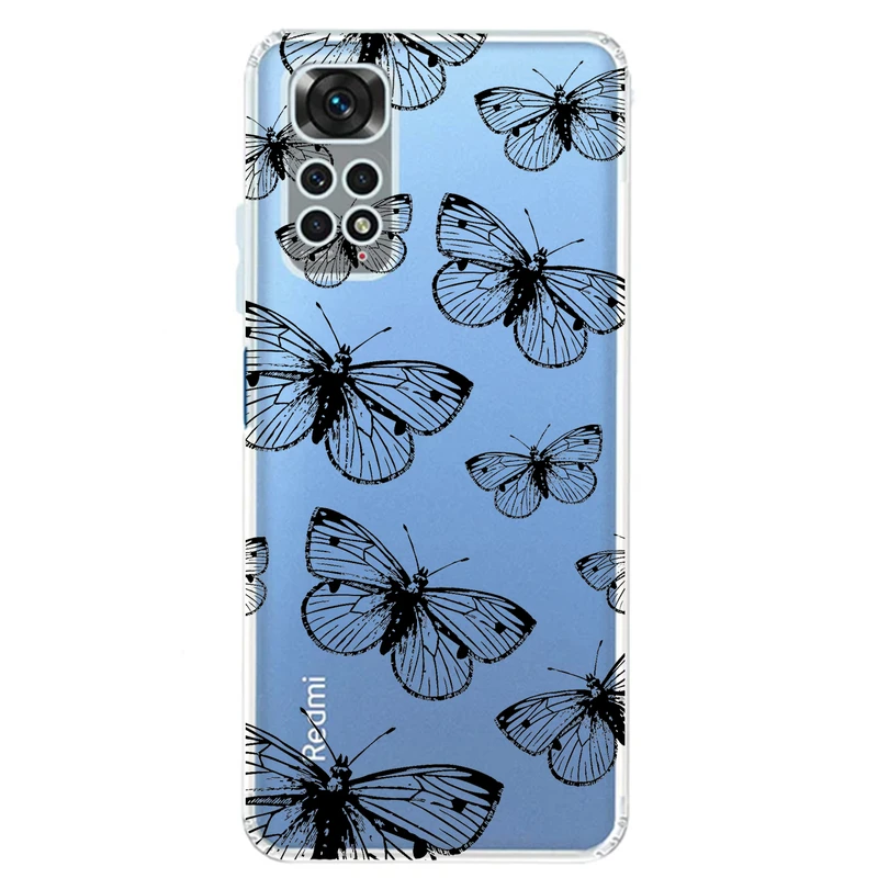 کاور مگافون طرح پروانه مدل C54-B مناسب برای گوشی موبایل شیائومی Redmi Note 12 Pro 4G