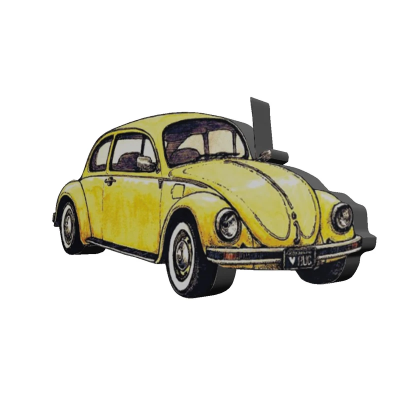 استیکر چوبی بانیبو مدل Nostalgy05