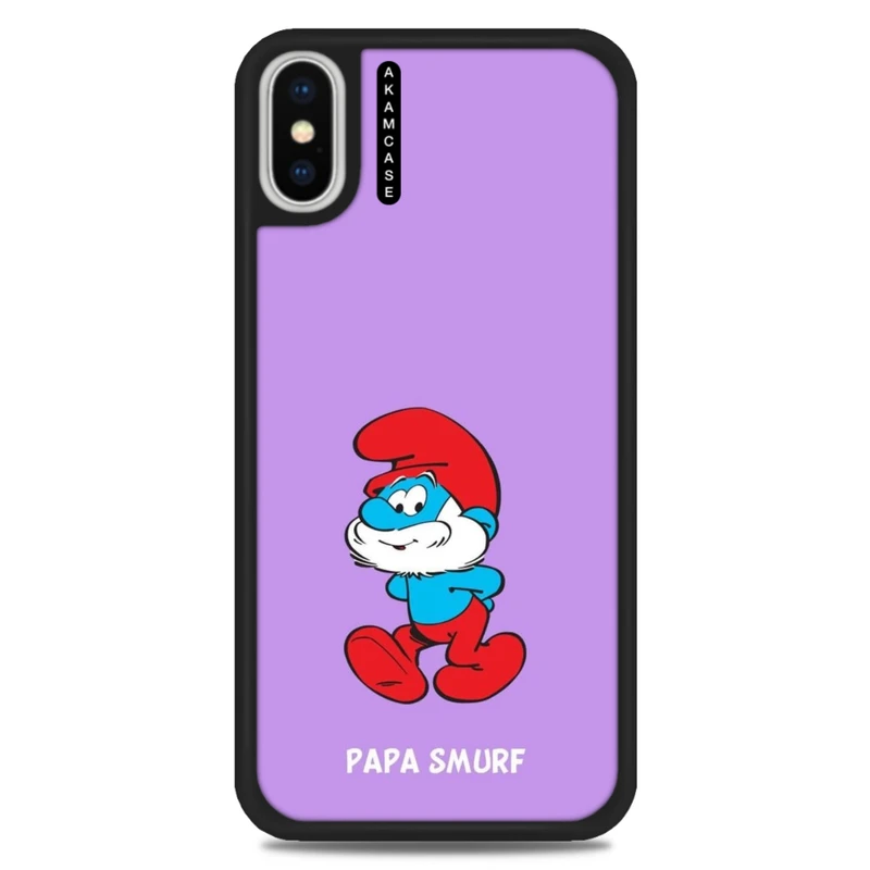 کاور آکام مدل AMC-WAX-SMURFS-1 مناسب برای گوشی موبایل اپل iPhone X/Xs