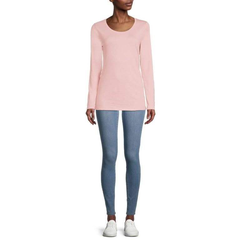 تی شرت آستین بلند زنانه اسمارا مدل IAN362522-2101 -  - 2