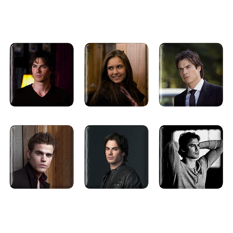 مگنت خندالو طرح سریال خاطرات یک خون آشام The Vampire Diaries کد 1476B مجموعه 6 عددی