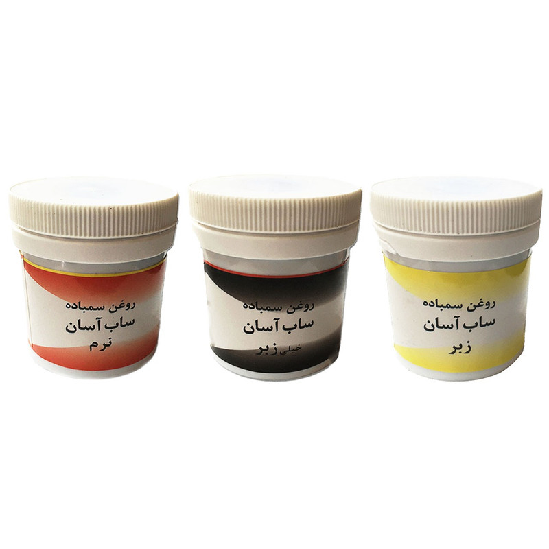 مجموعه 3 عددی روغن سنباده ساب آسان مدل 03 مجموعه 3 عددی روغن سنباده ساب آسان مدل 03