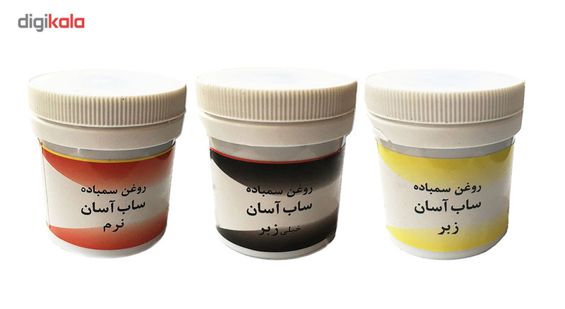 مجموعه 3 عددی روغن سنباده ساب آسان مدل 03