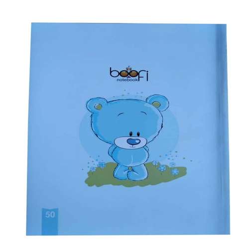 دفتر مشق 50 برگ طرح بوفی کد 01