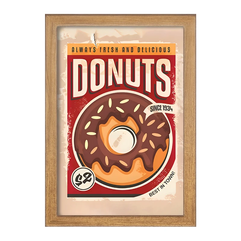 تابلو خندالو مدل دونات کد F10539