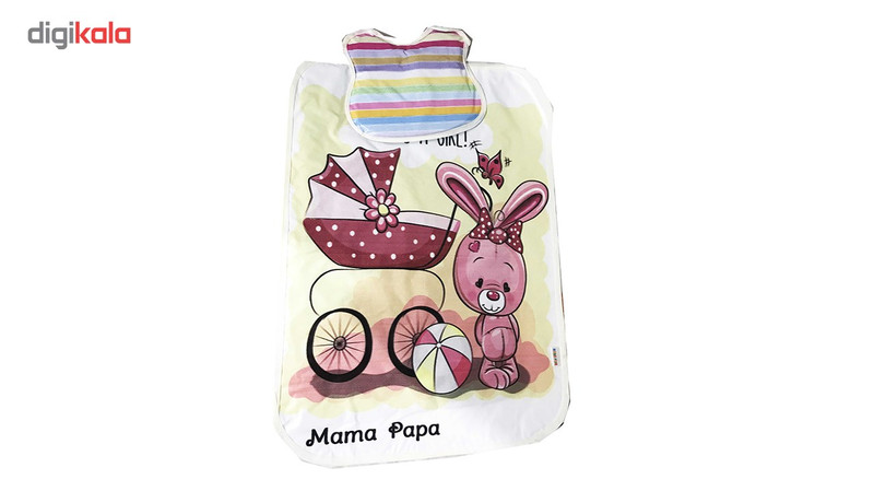 تشک تعویض کودک ایرسا طرح بالش دار مدل خرگوش