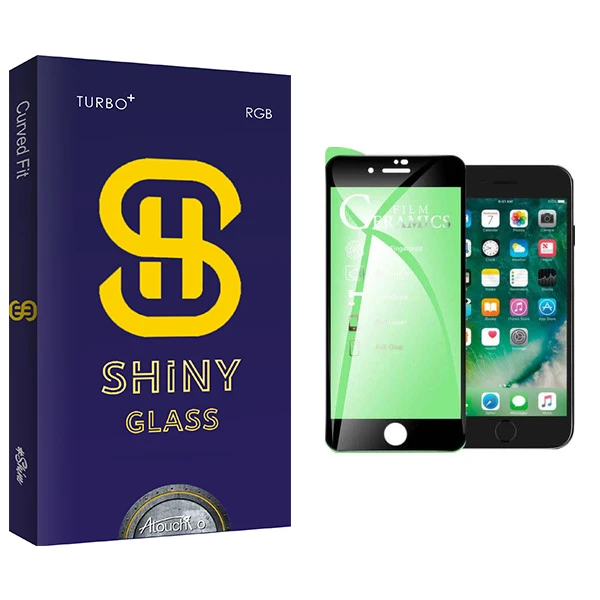 محافظ صفحه نمایش آتوچبو مدل Shiny Glass مناسب برای گوشی موبایل اپل iPhone 7 plus