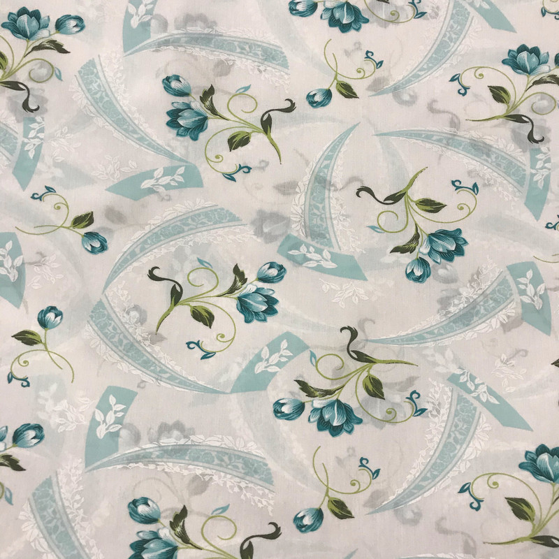 پارچه ملحفه مدل گل لادن کد 01