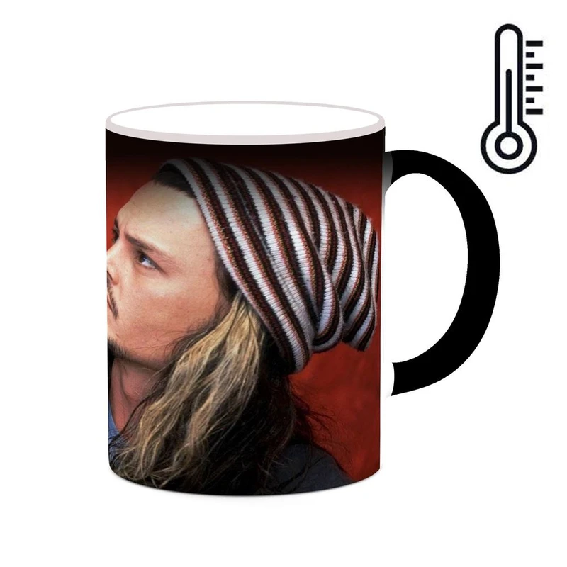 ماگ حرارتی کاکتی طرح جانی دپ Johnny Depp مدل mgh26485