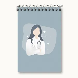 دفتر یادداشت 50 برگ خندالو مدل دکتر کد F2790