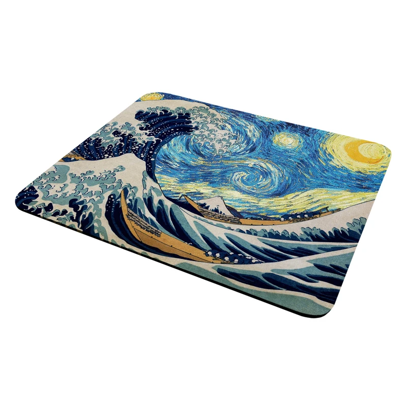 ماوس پد هومرو مدل MP2299-SIZE2437 طرح نقاشی ونگوگ 