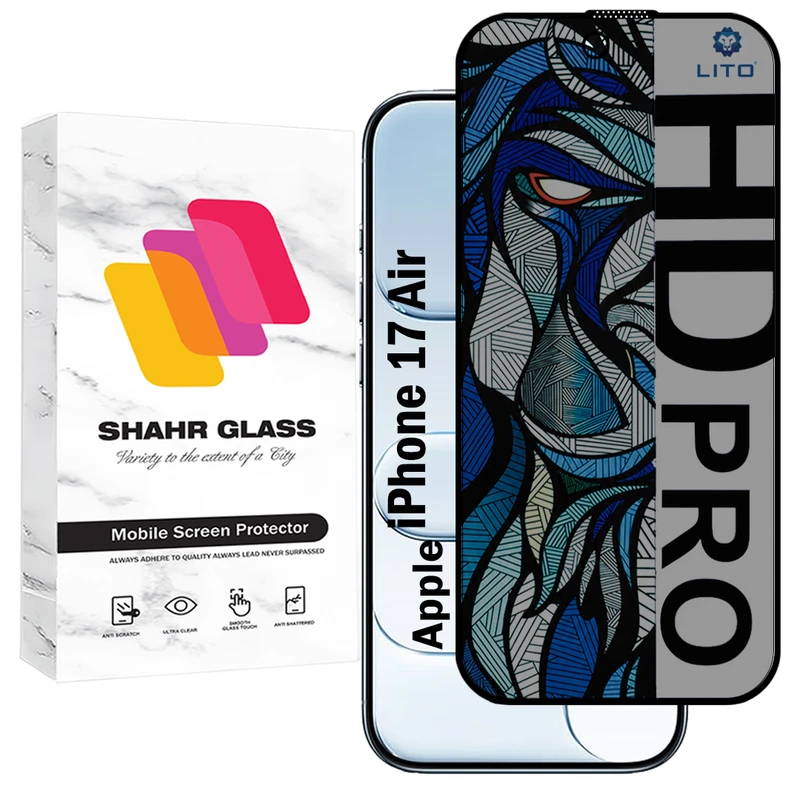 محافظ صفحه نمایش شهر گلس مدل LITOPRV مناسب برای گوشی موبایل اپل iPhone 17 Air