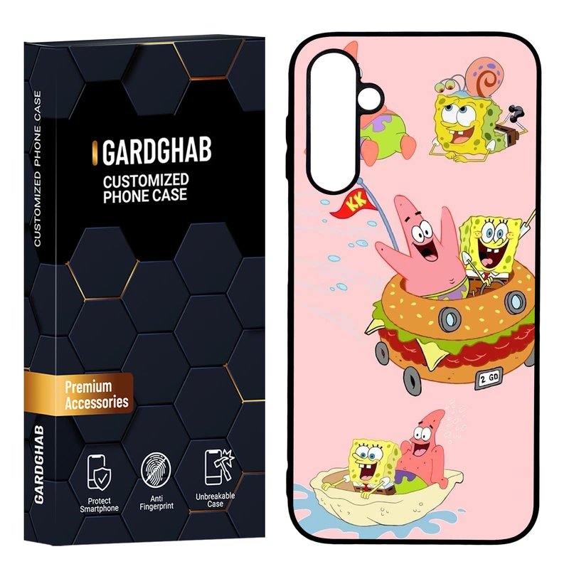 کاور گارد قاب مدل پشت گلس فانتزی مناسب برای گوشی موبایل سامسونگ Galaxy A24