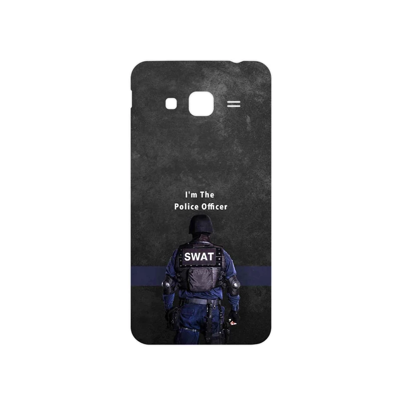 برچسب پوششی ماهوت مدل Police Officer مناسب برای گوشی موبایل سامسونگ Galaxy J3 2016
