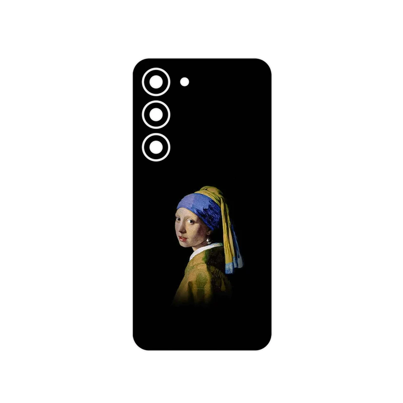 برچسب پوششی ماهوت مدل Girl with a Pearl Earring of Vermeer مناسب برای گوشی موبایل سامسونگ Galaxy S23