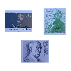 تمبر یادگاری مدل آلمان و نویسندگان مجموعه 3 عددی