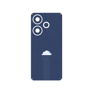 MAHOOT Minimal Data Cloud Cover Sticker for Xiaomi Poco F6