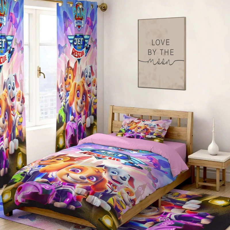 سرویس خواب 1 نفر 4 تکه مدل سگ های نگهبان 120 کد 216