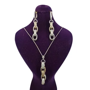 نیم ست نقره زنانه سلین کالا مدل برلیان ce-As217