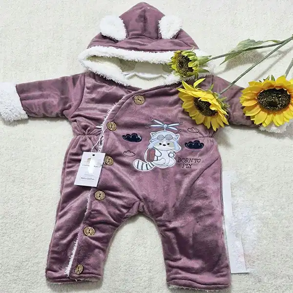 سرهمی نوزادی مدل Born.to.fly کد Ba1