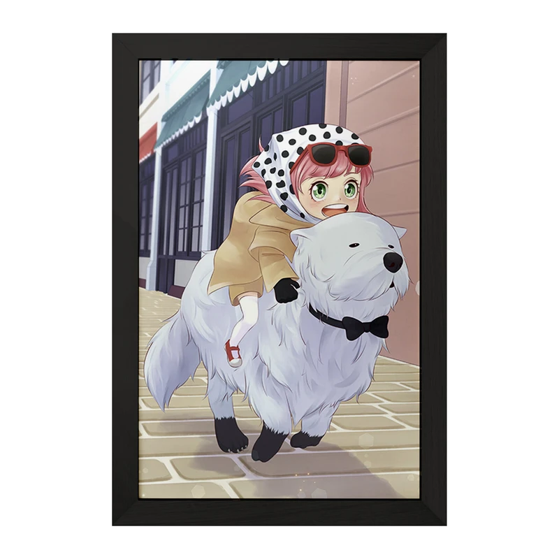 تابلو خندالو مدل آنیا انیمه اسپای ایکس فمیلی کد F1159