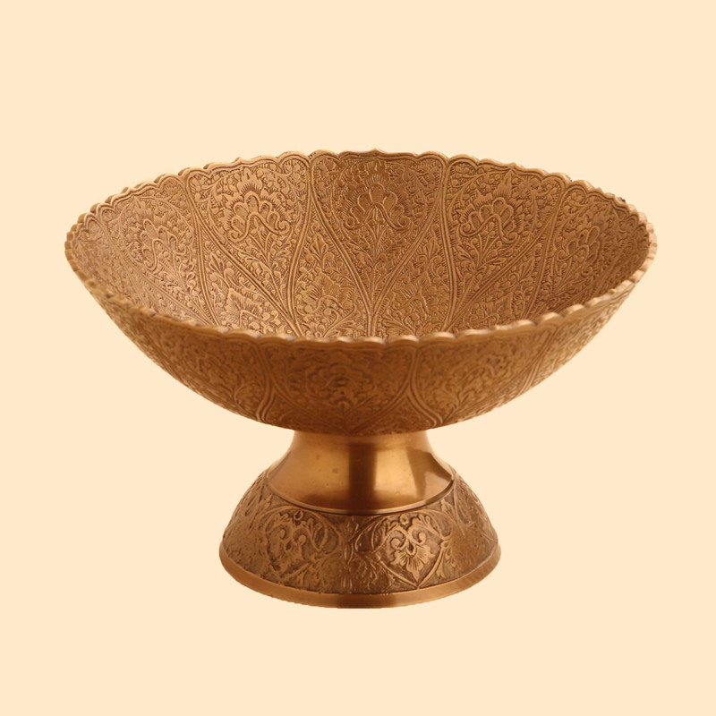 میوه خوری برنجی مدل بومرنگ 3160