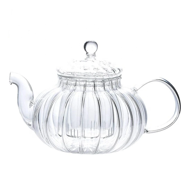 قوری مدل کدو حلوایی کد 1369n گنجایش 1 لیتر 