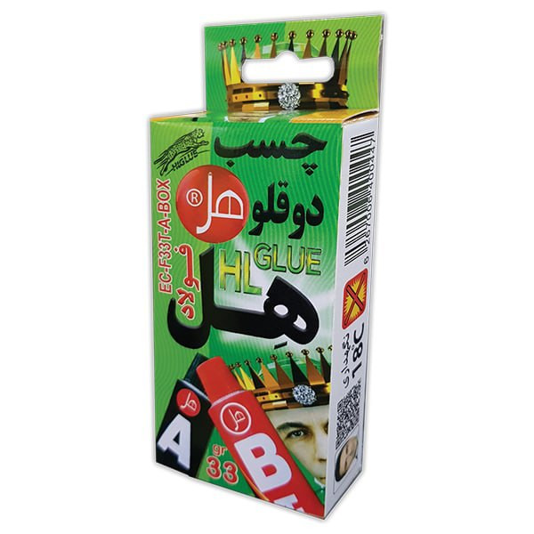 چسب دوقلو هل مدل فولاد A-BOX F33 وزن 33 گرم چسب دوقلو هل مدل فولاد A-BOX F33 وزن 33 گرم