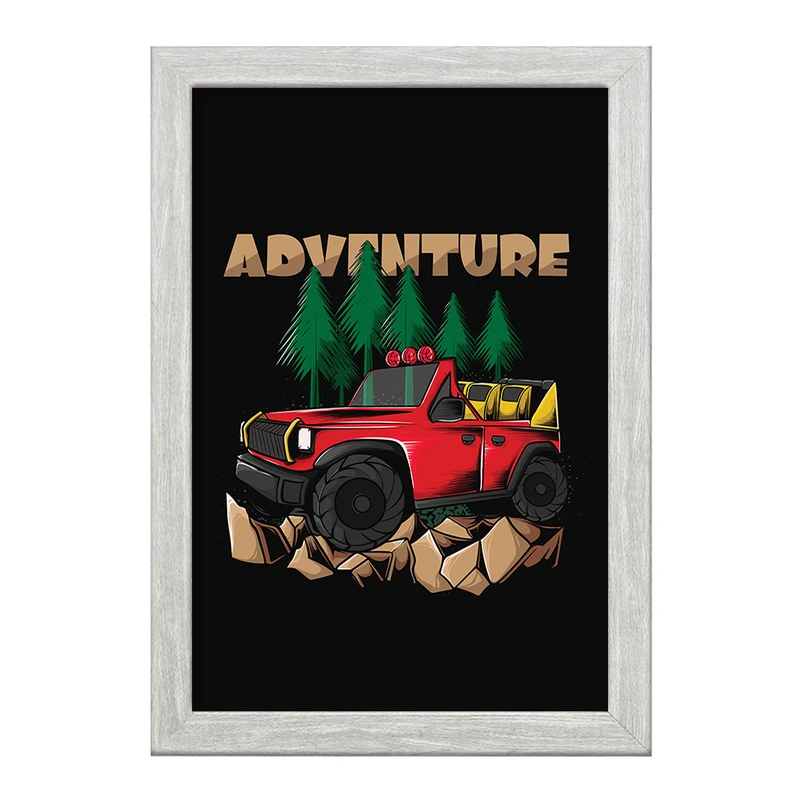 تابلو خندالو طرح آفرود Off Road کد 26300
