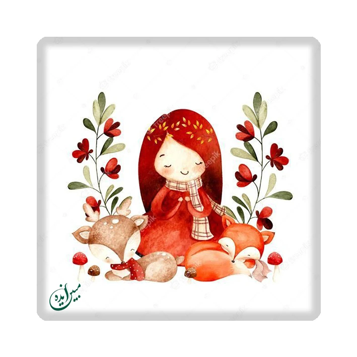 کاشی مبین ایده مدل دخترانه kh10 کد 879