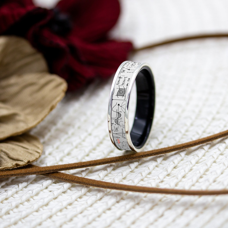 انگشتر ناکسیگو مدل شب تاب طرح ریاضی کد RB15618 انگشتر ناکسیگو مدل شب تاب طرح ریاضی کد RB15618